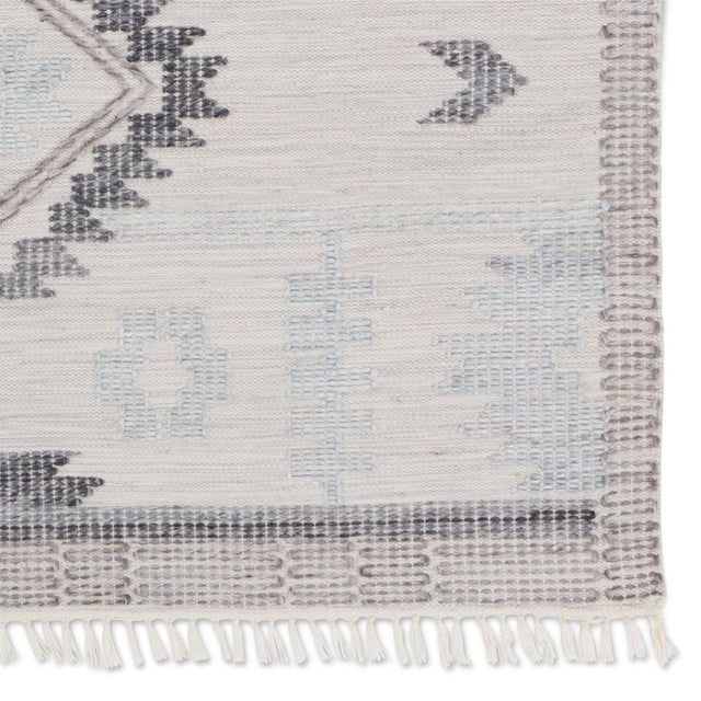 Jaipur Revelry Winger Rvr03 Silver/Black Rug.