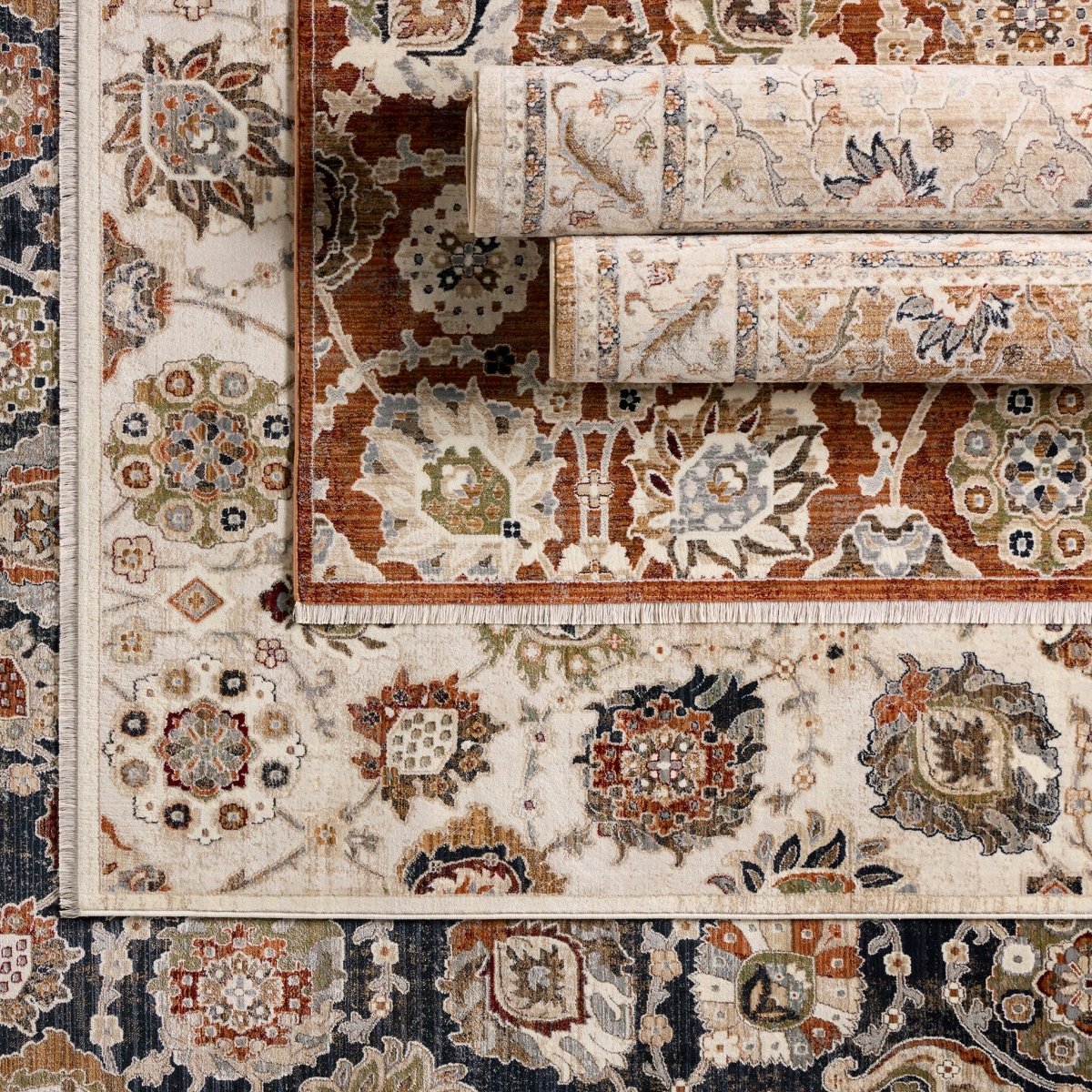 Jaipur Romano By Label J Romano Zfa18 Brown/Cream Rug.