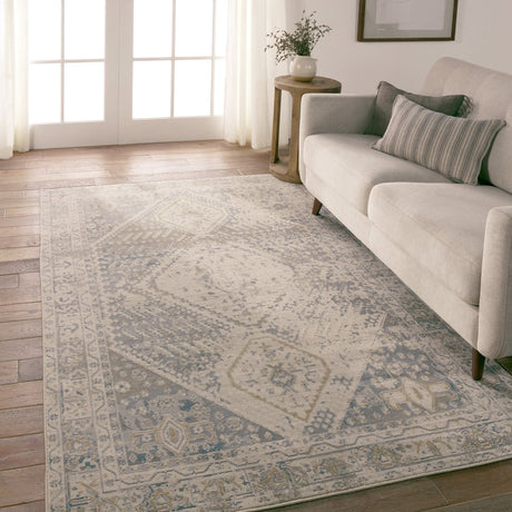 Jaipur Rush By Label J Rush Swo20 Light Gray/Blue Rug.