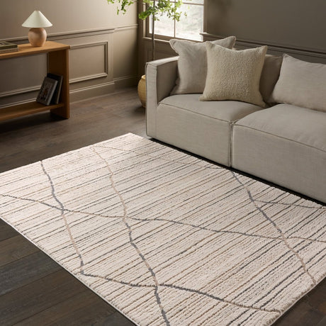 Jaipur Sachi By Label J Sachi Jid18 Ivory/Gray Rug.