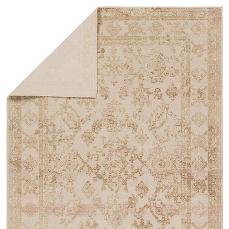 Jaipur Salerno By Label J Salerno Swo23 Gold/Ivory Rug.