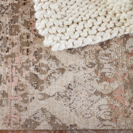 Jaipur Sanaa By Nikki Chu Asani Sbc01 Tan/Light Pink Rugs.