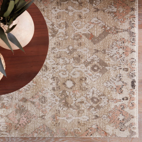 Jaipur Sanaa By Nikki Chu Asani Sbc01 Tan/Light Pink Rugs.