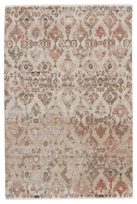 Jaipur Sanaa By Nikki Chu Asani Sbc01 Tan/Light Pink Rugs.