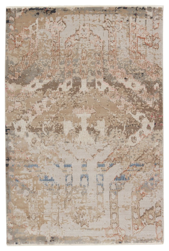 Jaipur Sanaa By Nikki Chu Yarden Sbc04 Tan/Gray Rugs.