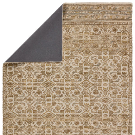 Jaipur Sarang By Label J Sarang Com14 Brown/Gold Rug.