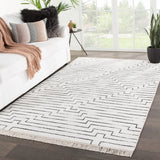 Jaipur Satellite Alloy Sat02 White Rugs.