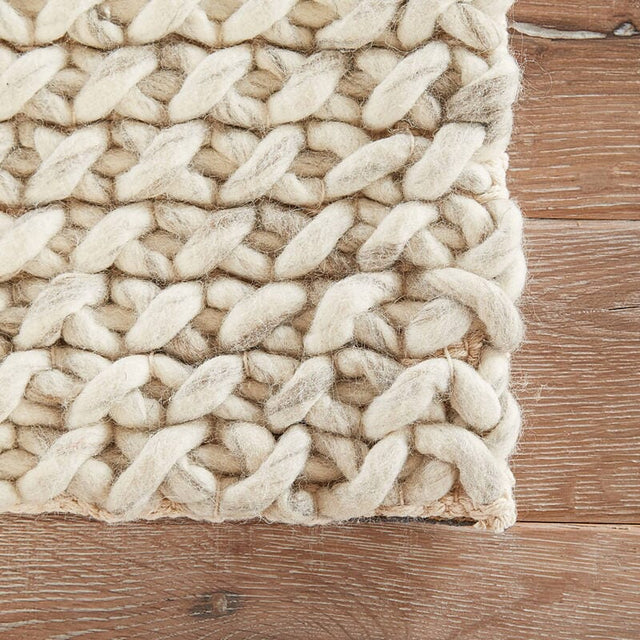 Jaipur Scandinavia Dula Alta Scd05 Natural White / Natural White Rugs.