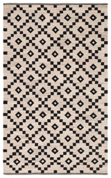 Jaipur Scandinavia Nordic Croix Scn01 Black/White Rug.