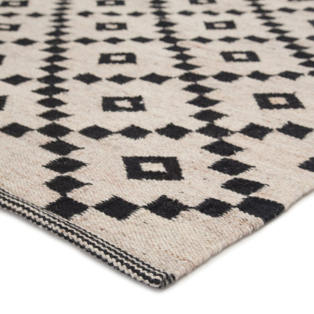 Jaipur Scandinavia Nordic Croix Scn01 Black/White Rug.