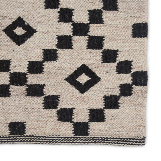 Jaipur Scandinavia Nordic Croix Scn01 Black/White Rug.