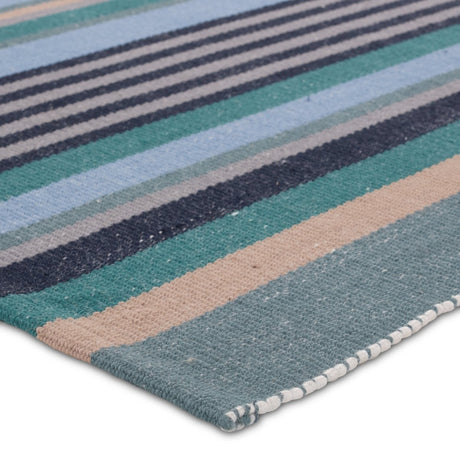 Jaipur Sergio By Label J Sergio Maz02 Teal/Blue Rug.