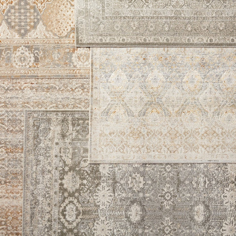 Jaipur Sinclaire Hakeem Snl01 Gray/Gold Rugs.