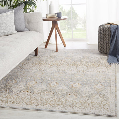 Jaipur Sinclaire Hakeem Snl01 Gray/Gold Rugs.