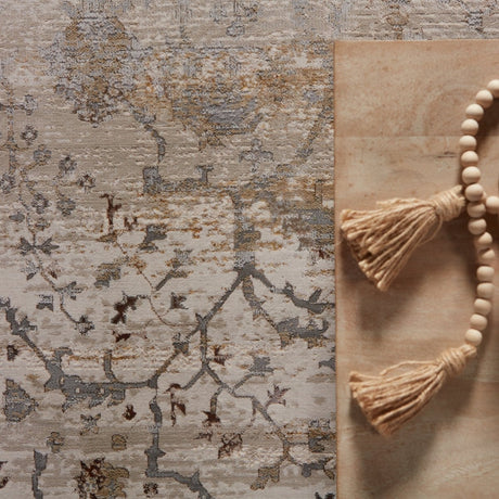 Jaipur Sinclaire Tajsa Snl02 Gray/Gold Rugs.