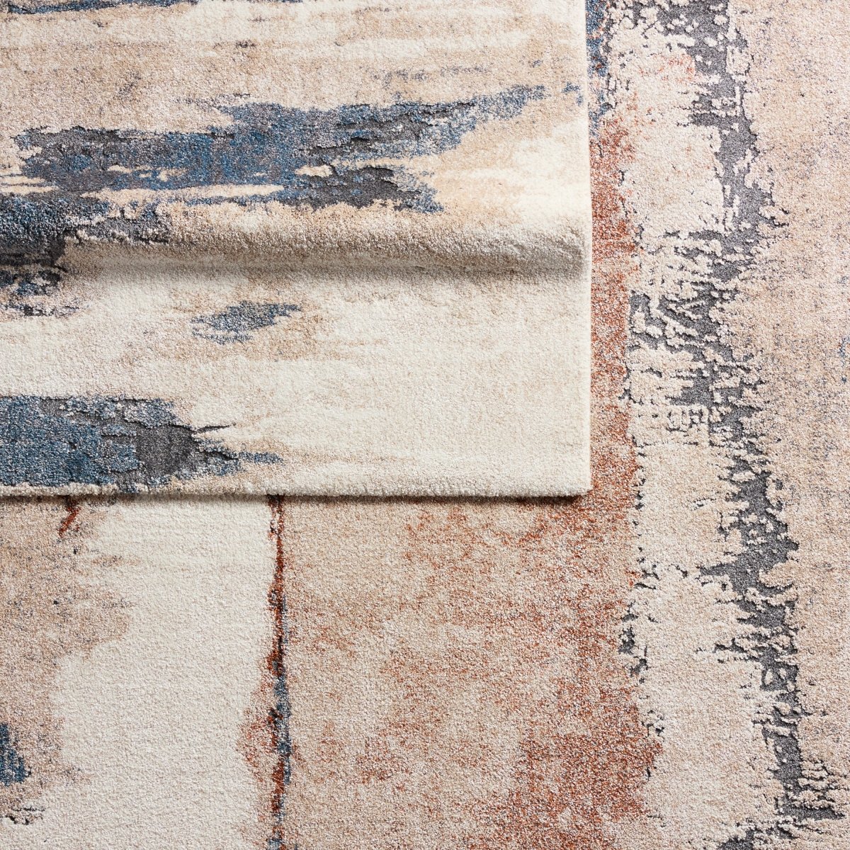 Jaipur Sobia By Label J Sobia Frr09 Tan/Blue Rug.