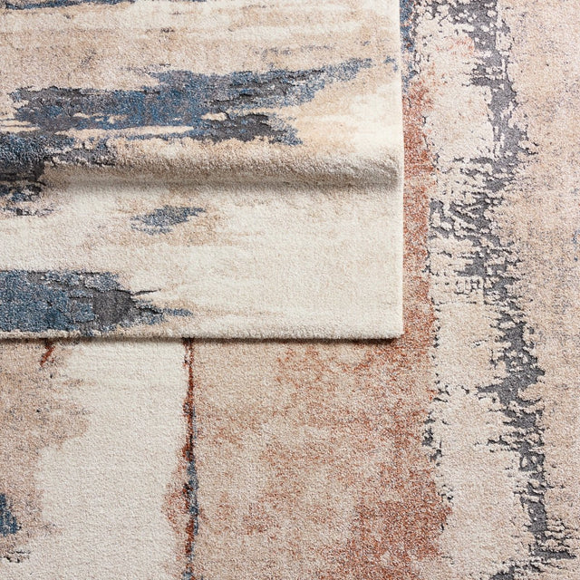 Jaipur Sobia By Label J Sobia Frr09 Tan/Blue Rug.