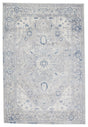 Jaipur Solace Dianella Soc02 Light Gray/Dark Blue Rugs.