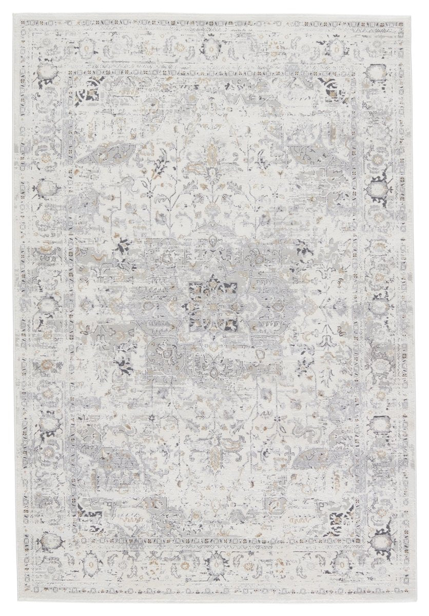 Jaipur Solace Ellington Soc06 Cream/Gray Rugs.