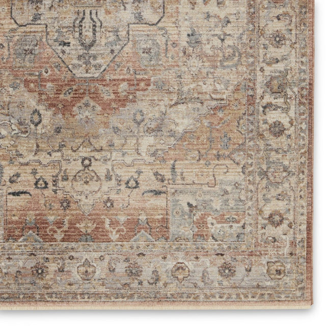 Jaipur Starling By Label J Starling Trr16 Tan/Pink Rug.