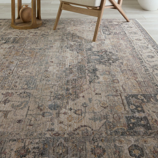 Jaipur Starling By Label J Starling Trr17 Tan/Slate Rug.