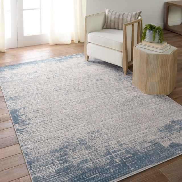 Jaipur Sundar Chamisa Sud08 Cream/Blue Rug.