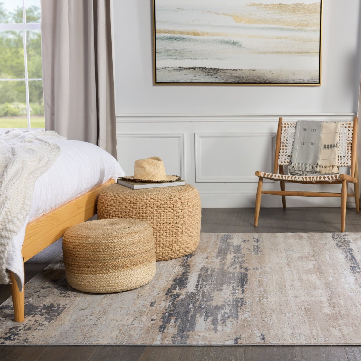 Jaipur Sundar Ronan Sud05 Beige Rug.