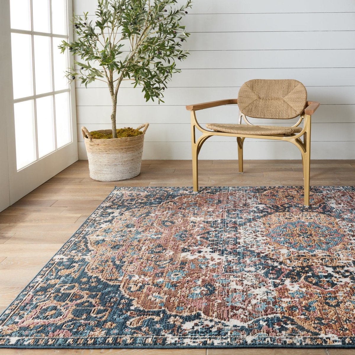 Jaipur Swoon Akela Swo15 Dark Blue Rug.