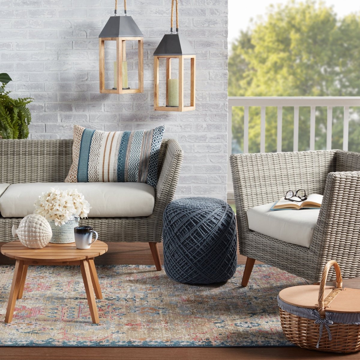 Jaipur Swoon Elva Swo11 Tan/Blue Rugs.