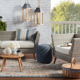 Jaipur Swoon Elva Swo11 Tan/Blue Rugs.