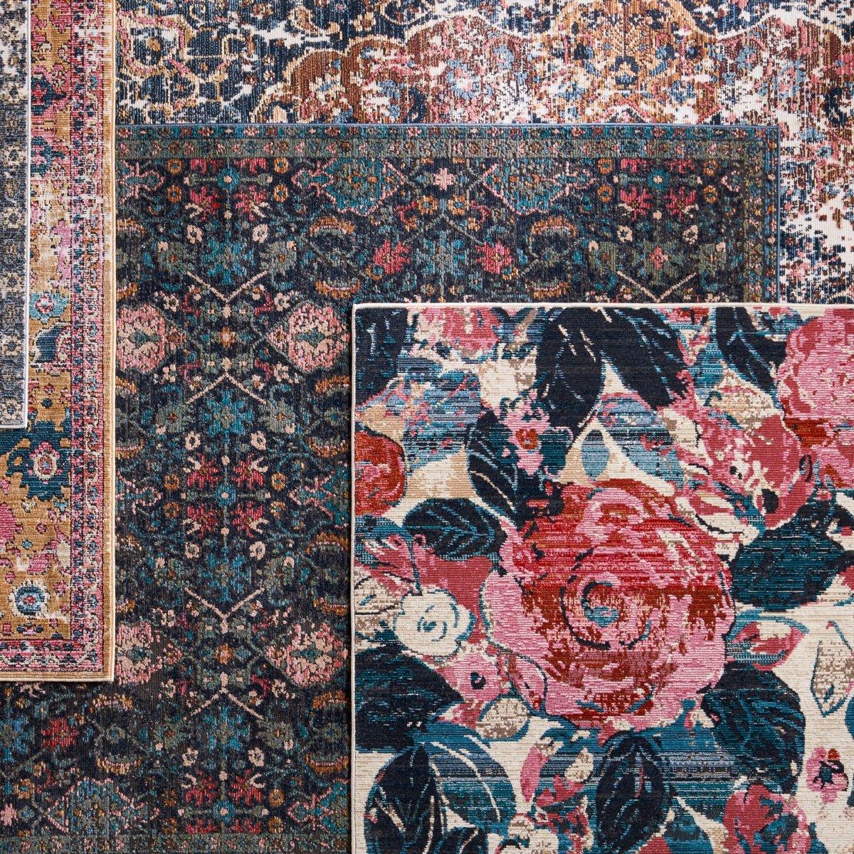 Jaipur Swoon Illiana Swo13 Pink Rug.