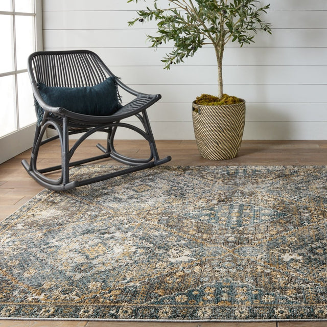 Jaipur Swoon Julia Swo18 Blue Rug.