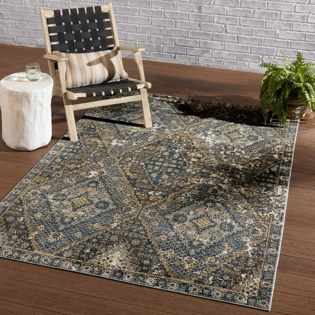 Jaipur Swoon Julia Swo18 Blue Rug.