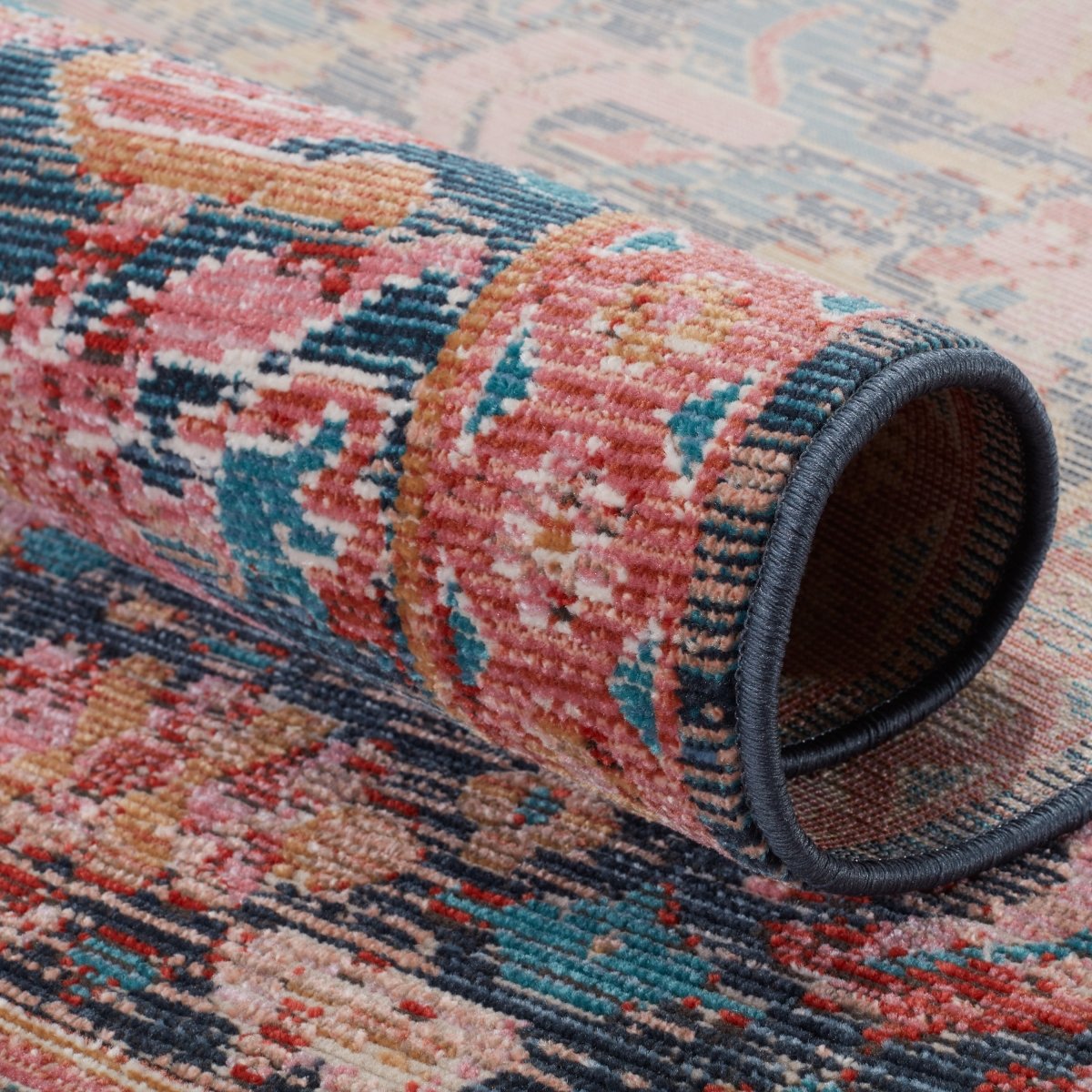 Jaipur Swoon Maven Swo05 Pink/Blue Rugs.
