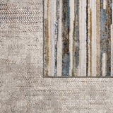 Jaipur Sylvana By Label J Sylvana Mel11 Gray/Blue Rug.