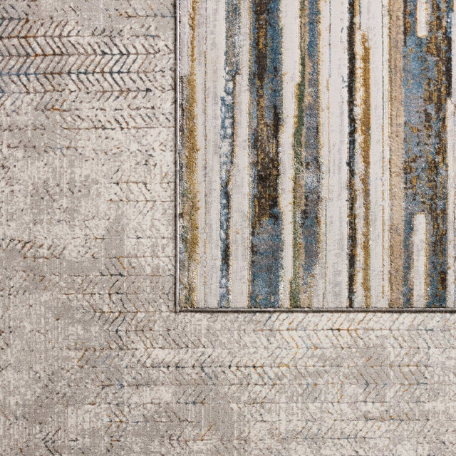 Jaipur Sylvana By Label J Sylvana Mel11 Gray/Blue Rug.