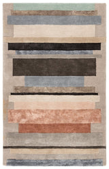 Jaipur Syntax Parallel Syn03 Gray/Pink Rugs.