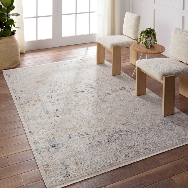 Jaipur Thalia Trifine Tha02 Gray/Cream Rug.