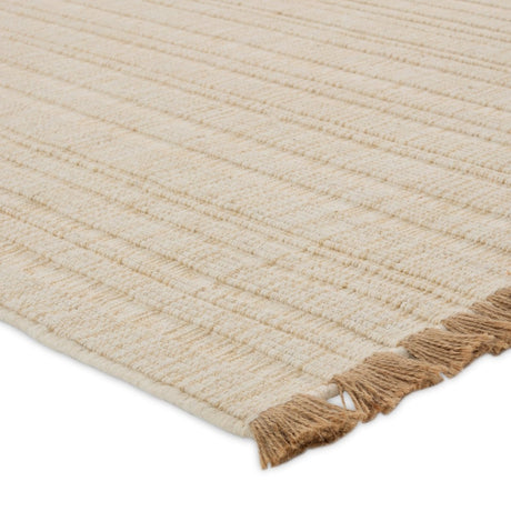 Jaipur Tienne Bandera Tie01 White/Tan/Taupe Rug.