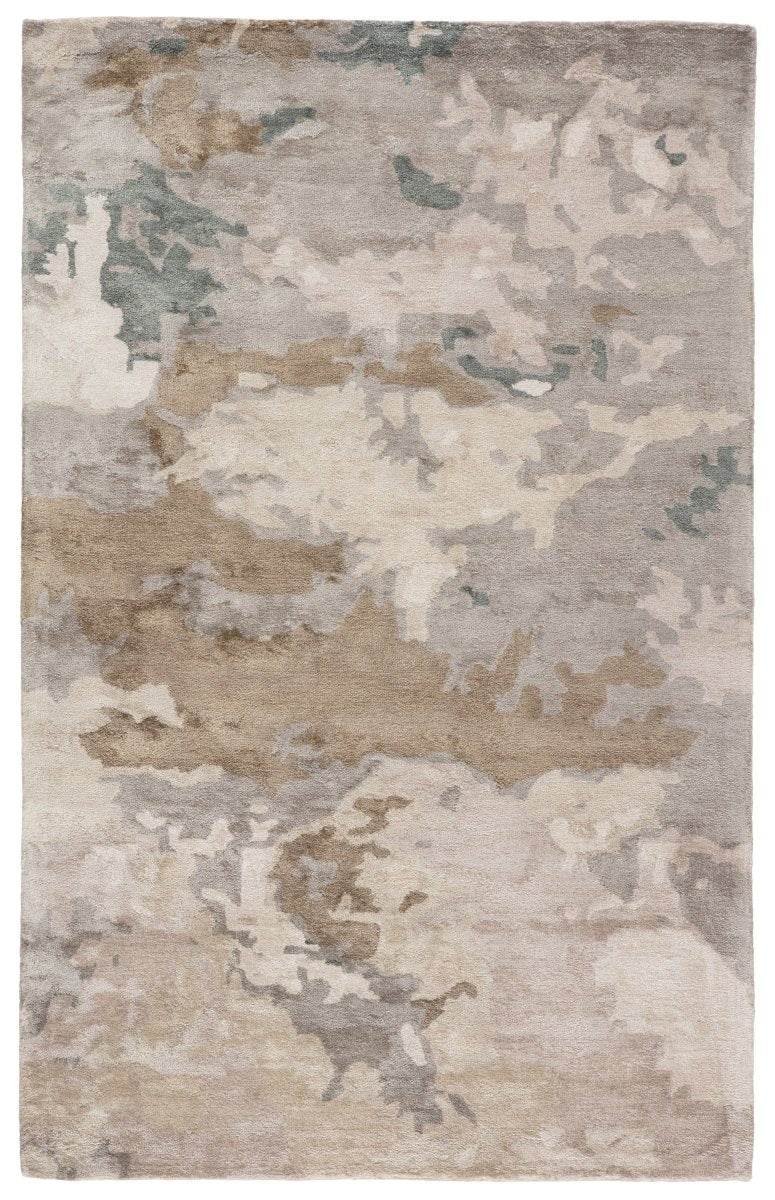 Jaipur Transcend Glacier Trd05 Light Gray/Taupe Rugs.