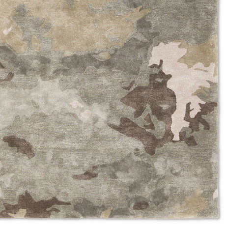 Jaipur Transcend Glacier Trd07 Green/Gray Rug.
