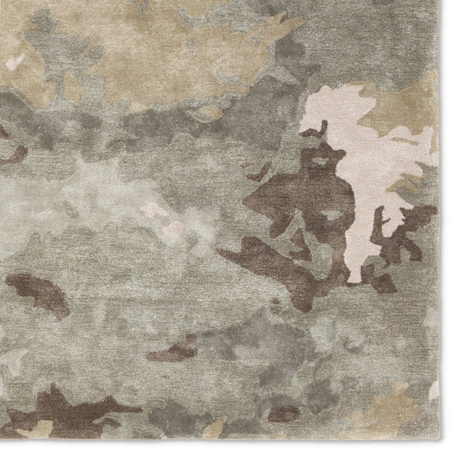 Jaipur Transcend Glacier Trd07 Green/Gray Rug.