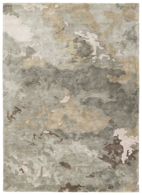 Jaipur Transcend Glacier Trd07 Green/Gray Rug.