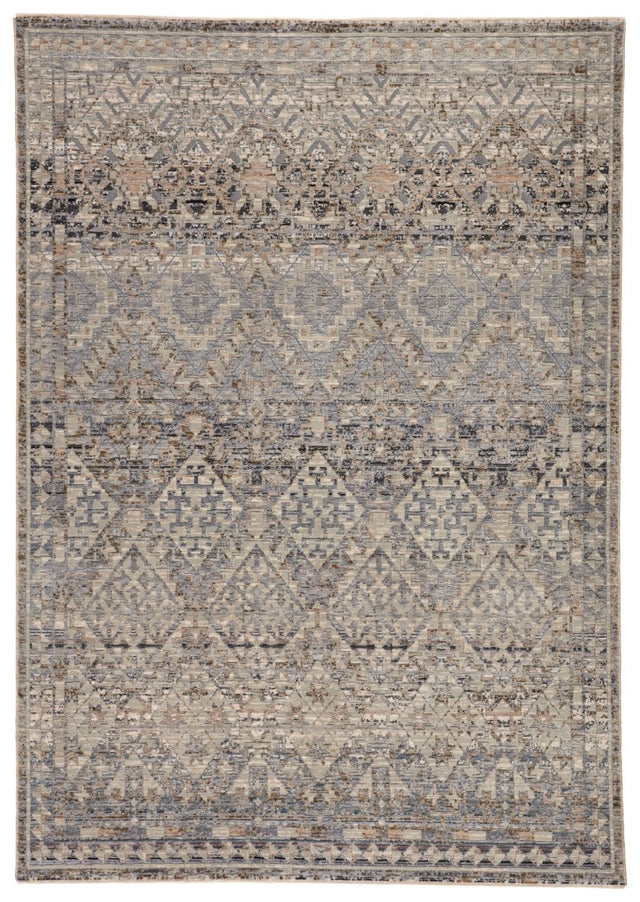 Jaipur Valentia Cashel Vln06 Gray/Dark Blue Rugs.