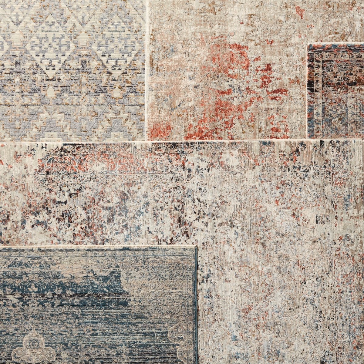 Jaipur Valentia Marzena Vln01 Tan/Rust Rugs.