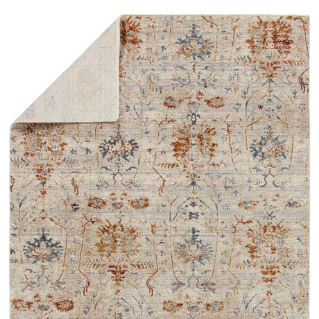 Jaipur Valentia Ozella Vln23 Taupe/Red Rug.