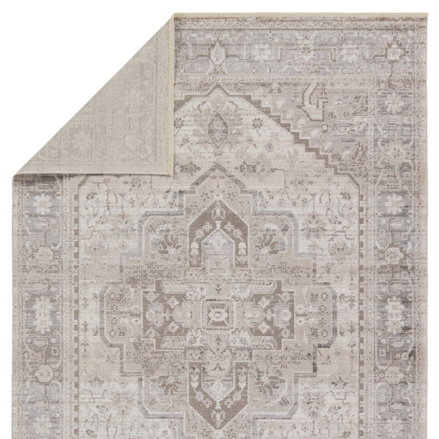 Jaipur Venn By Label J Venn Ebc11 Taupe/Silver Rug.