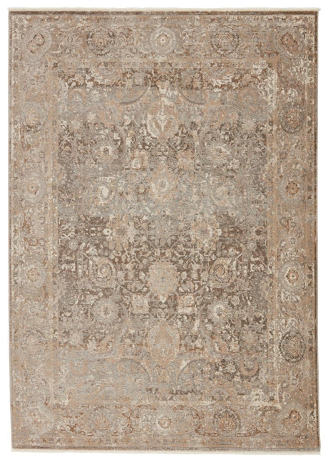 Jaipur Vienne Baptiste Vne02 Dark Taupe/Gold Rugs.