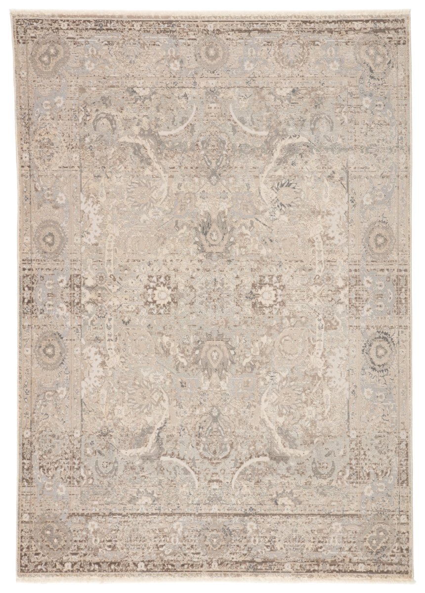 Jaipur Vienne Baptiste Vne03 Gray/Cream Rugs.