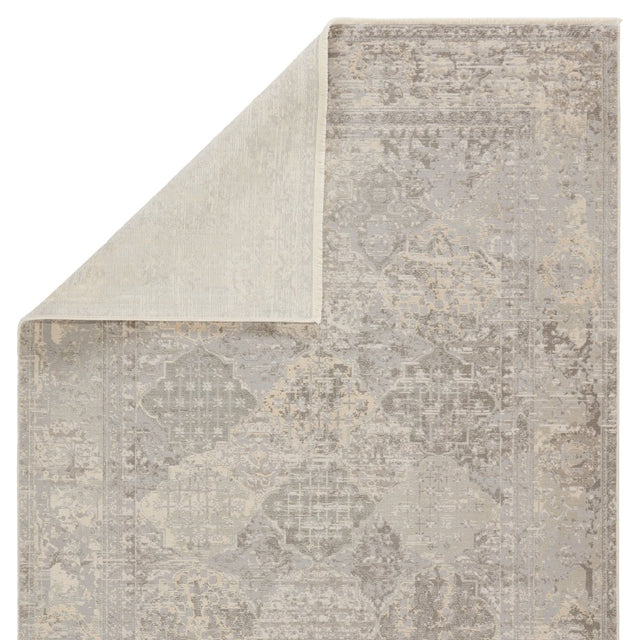 Jaipur Vienne Lourdes Vne09 Gray/Cream Rugs.